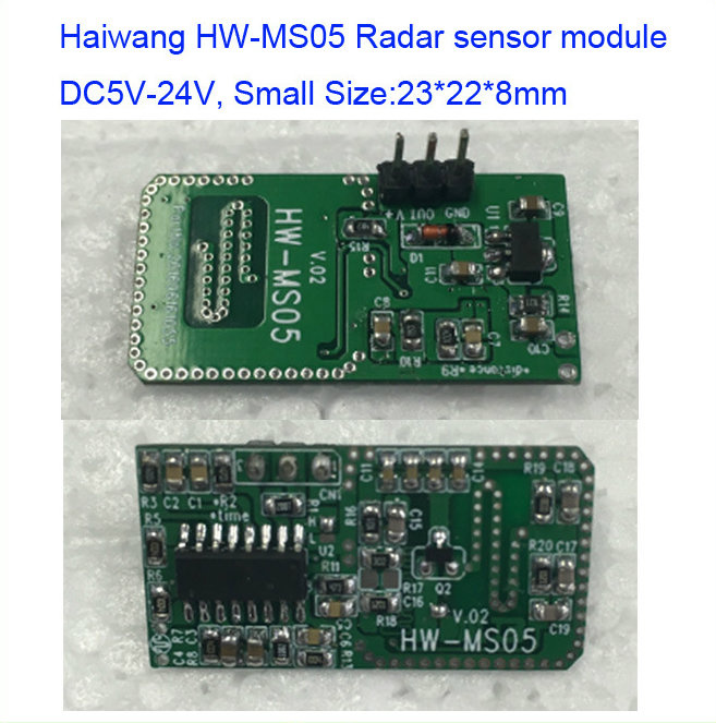 Temperature Sensor Usage LED Motion Sensor Module for LED Strip Light Hw-Ms05