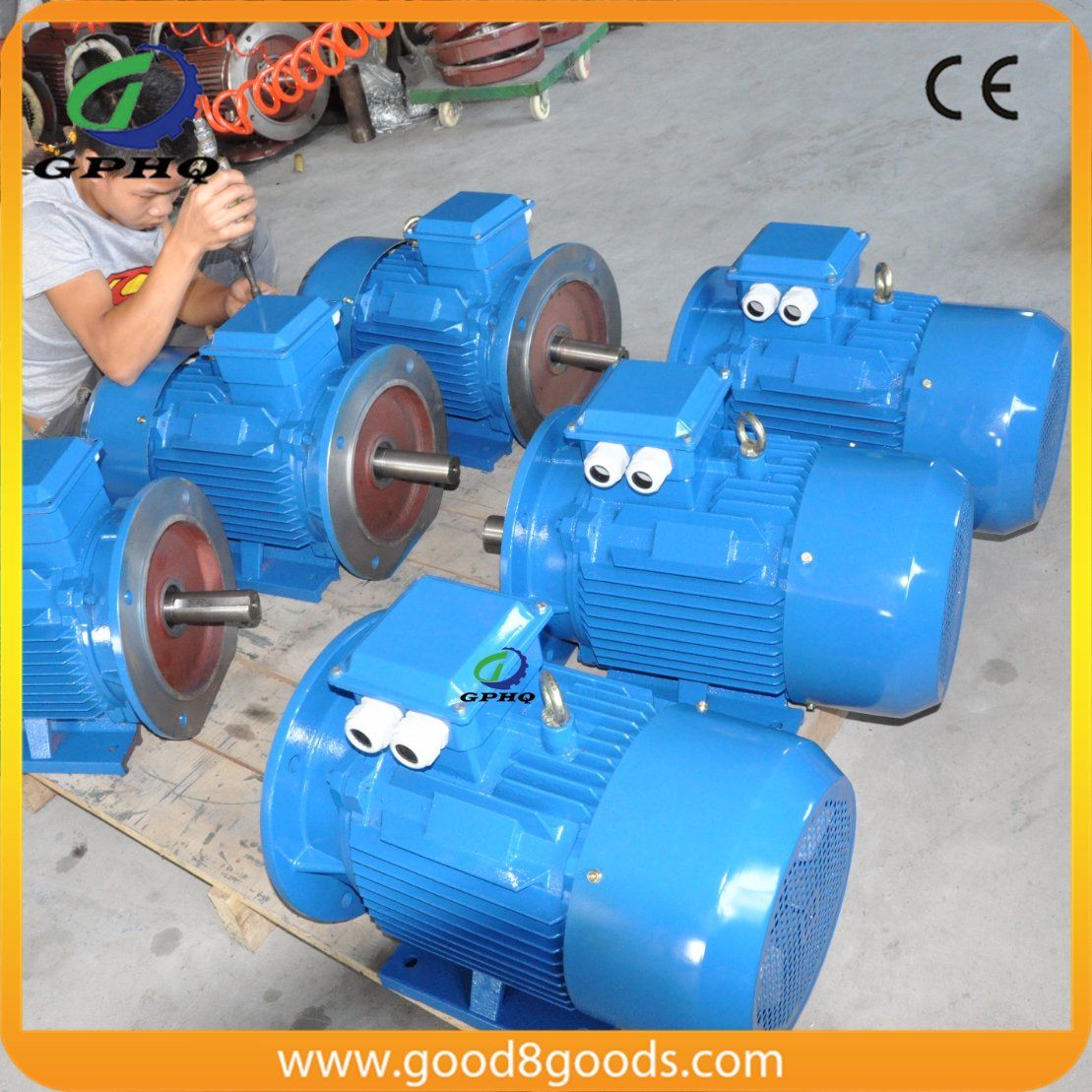 Gphq Y2 Cast Iron 5.5kw AC Motor