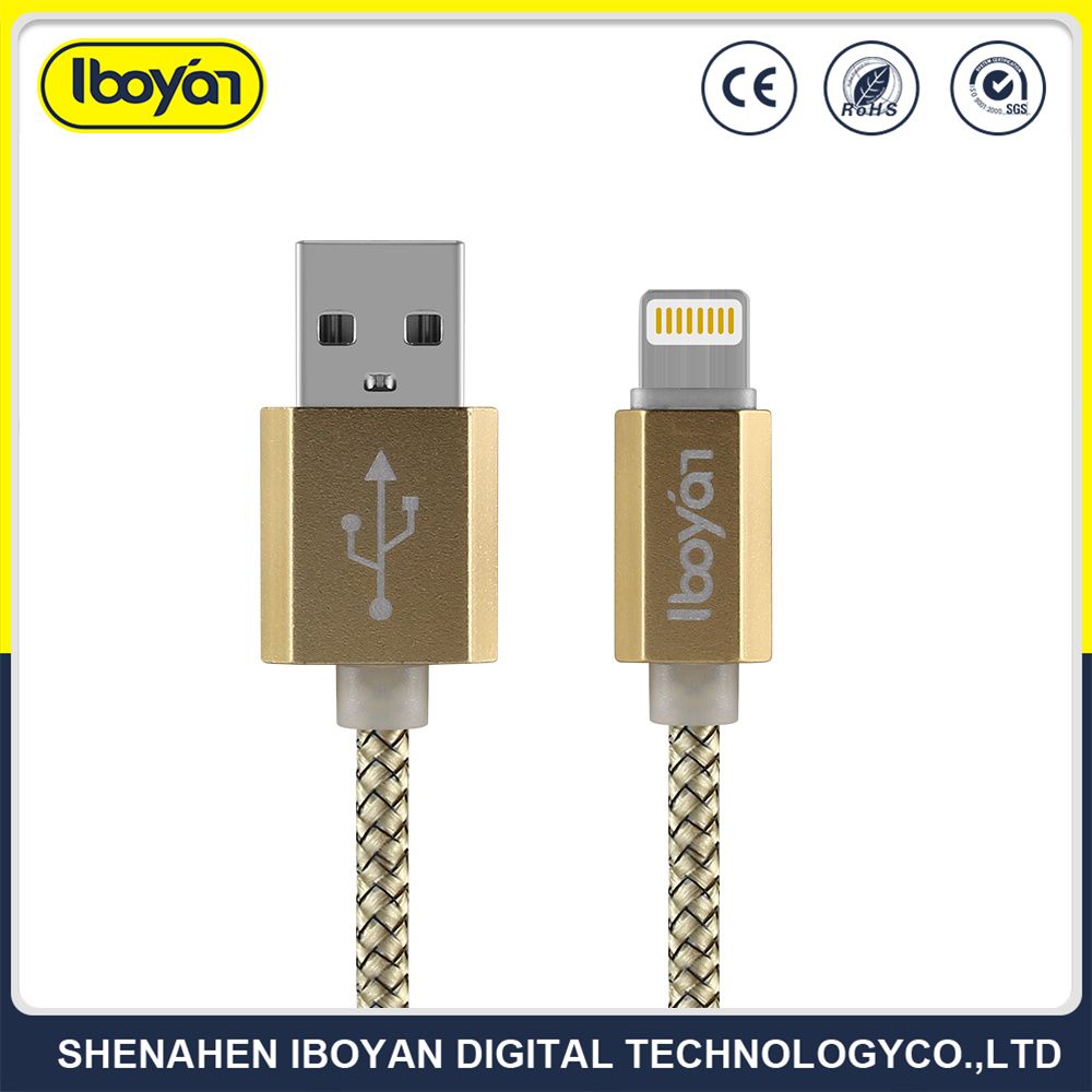 Custom Logo Lightning Data Cable USB Mobile Phone Charger