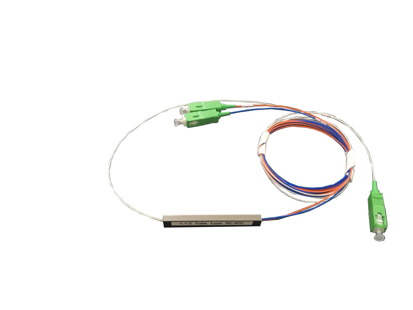 1X2 Fiber Optical Blockless PLC Splitter