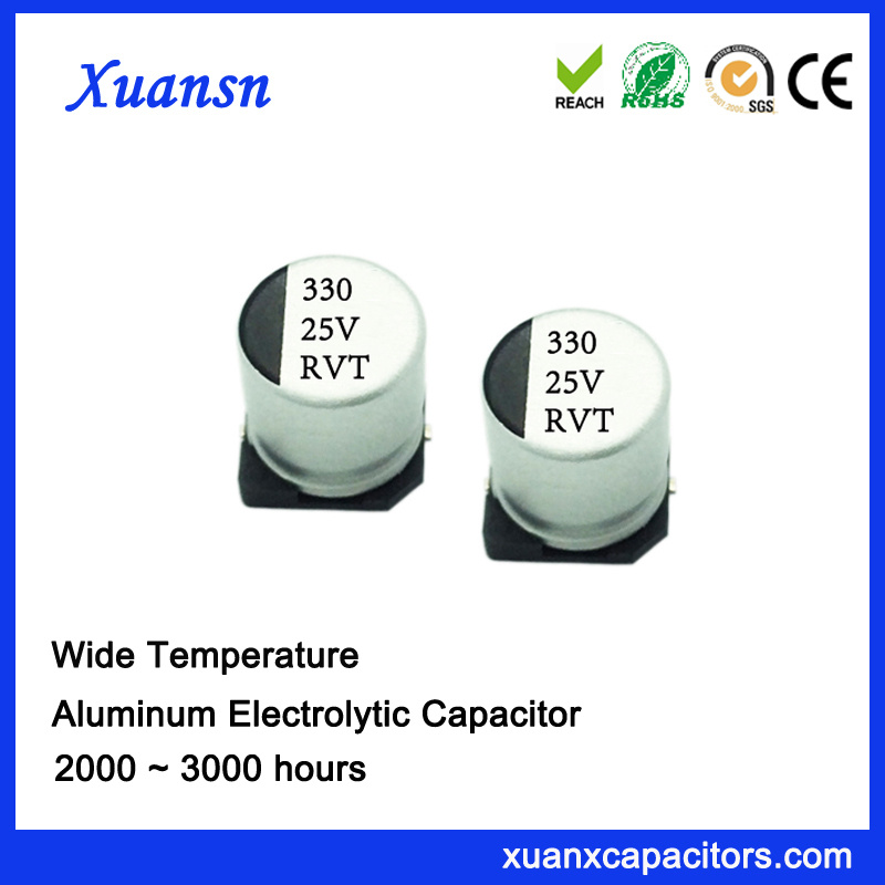 330UF 25V Best SMD Aluminum Electorlytic Capacitor