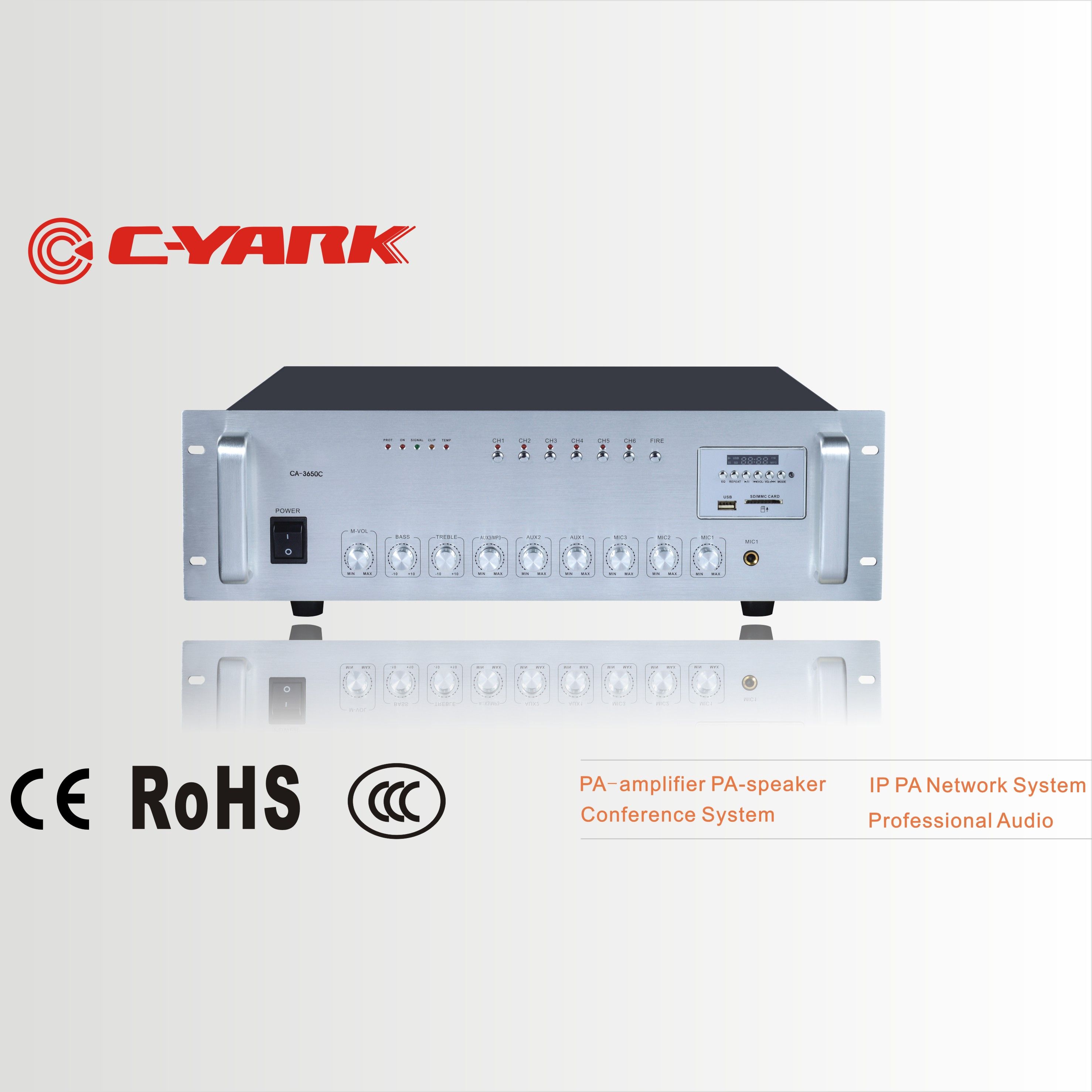 C-Yark High Standard USB Public Address System Amplifier