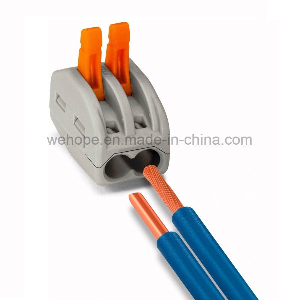 Cage Spring Universal Wire Connector 2 Holes