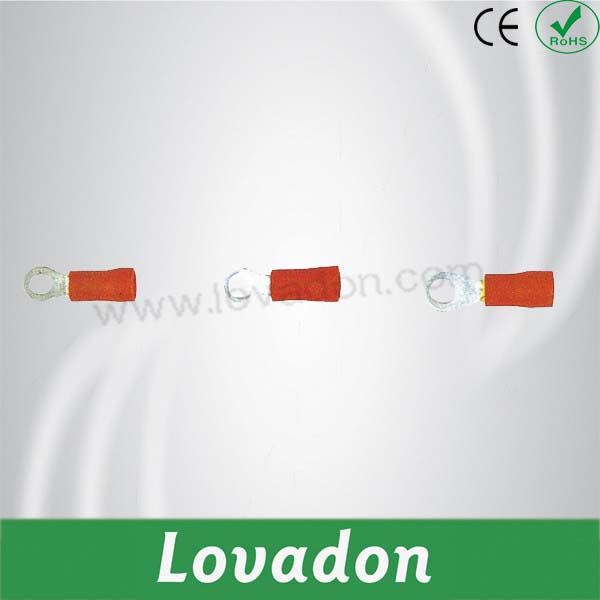 Round Shape Pre-Insulated Terminals (RV1.25-3)