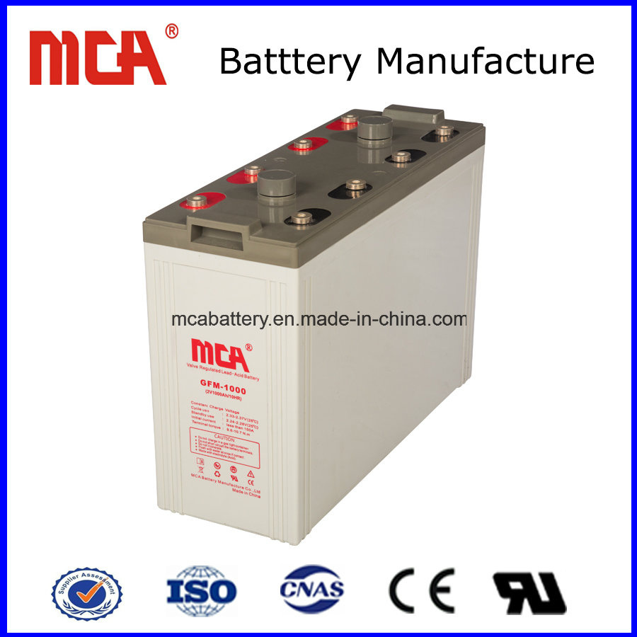 Good Price Deep Cycle AGM Solar Telecom Battery 2V 1000ah