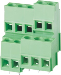 UL Standard Rising Clamp Terminal Block for Equipment (WJEK350/381A)