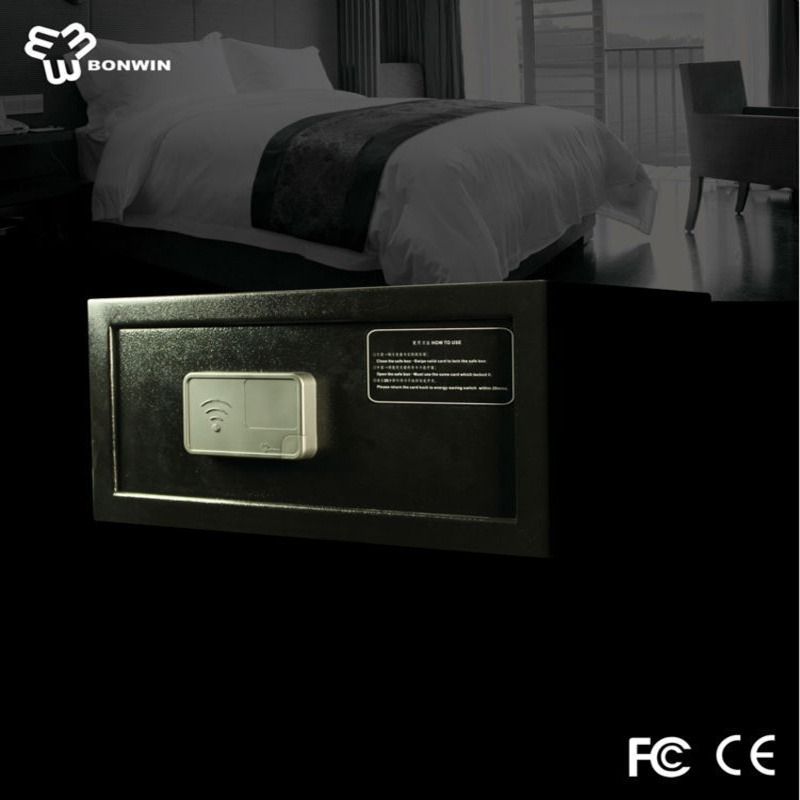 RF Card Electronic Hotel Deposit Safe Box with Time Limited