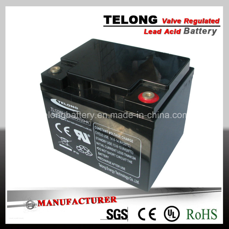 12V38ah Rechargeable Lead Acid Solar Battery