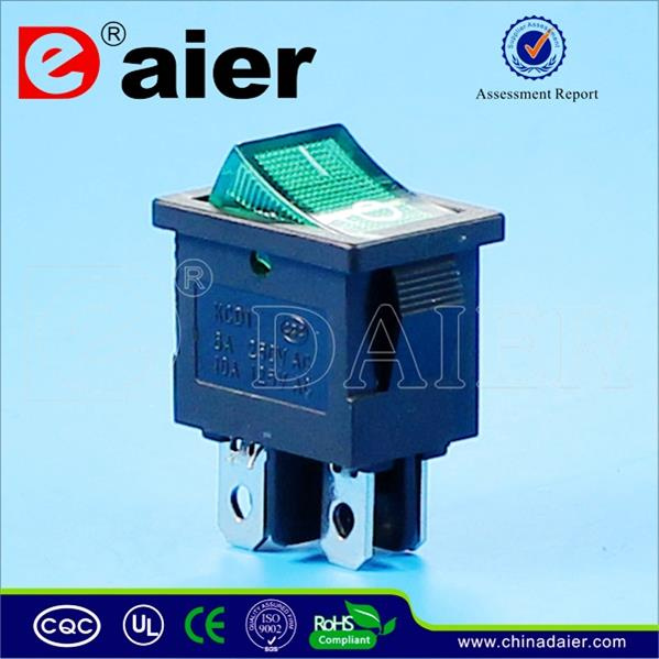 2 Pole 4pin Rocker Switch T125 5e4 with LEDs