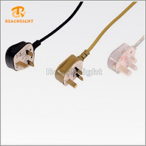 UK 3 Pin Plug Cord with Switch