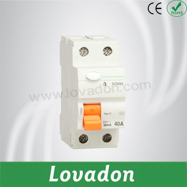 Good Quality Idn 2 Pole Residual Current Circuit Breaker