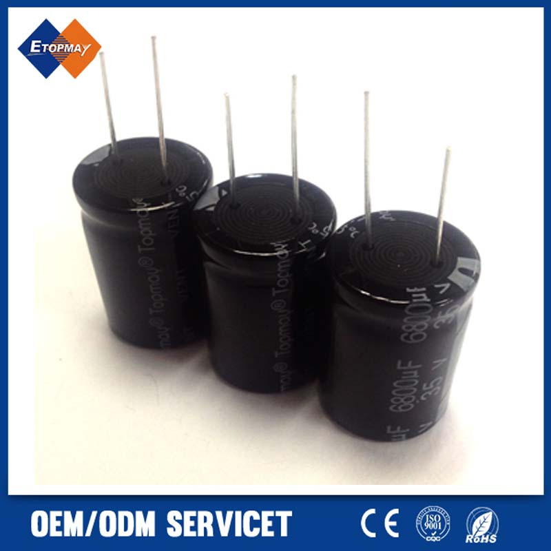 Blue Color Aluminum Electrolytic Capacitor