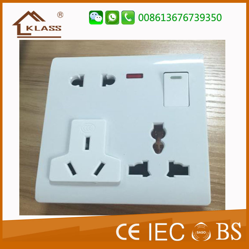 Good Quality Wall Switch Socket by China Manufacturer