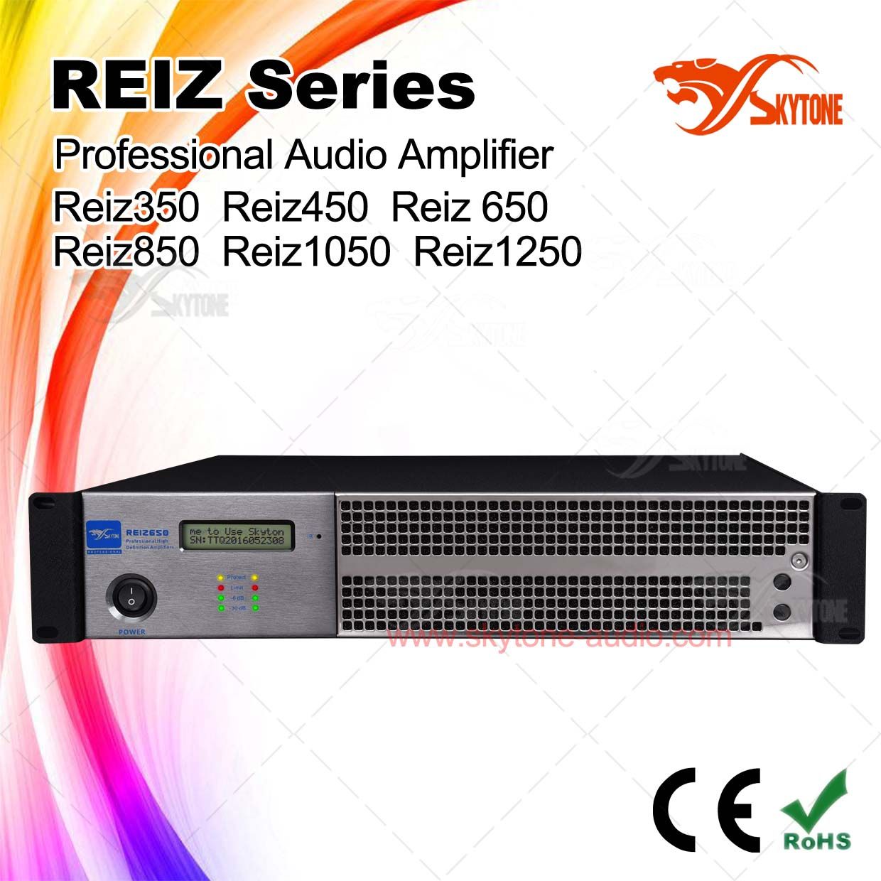 Skytone New Reiz 350 2 Channels Professional Power Amplifier