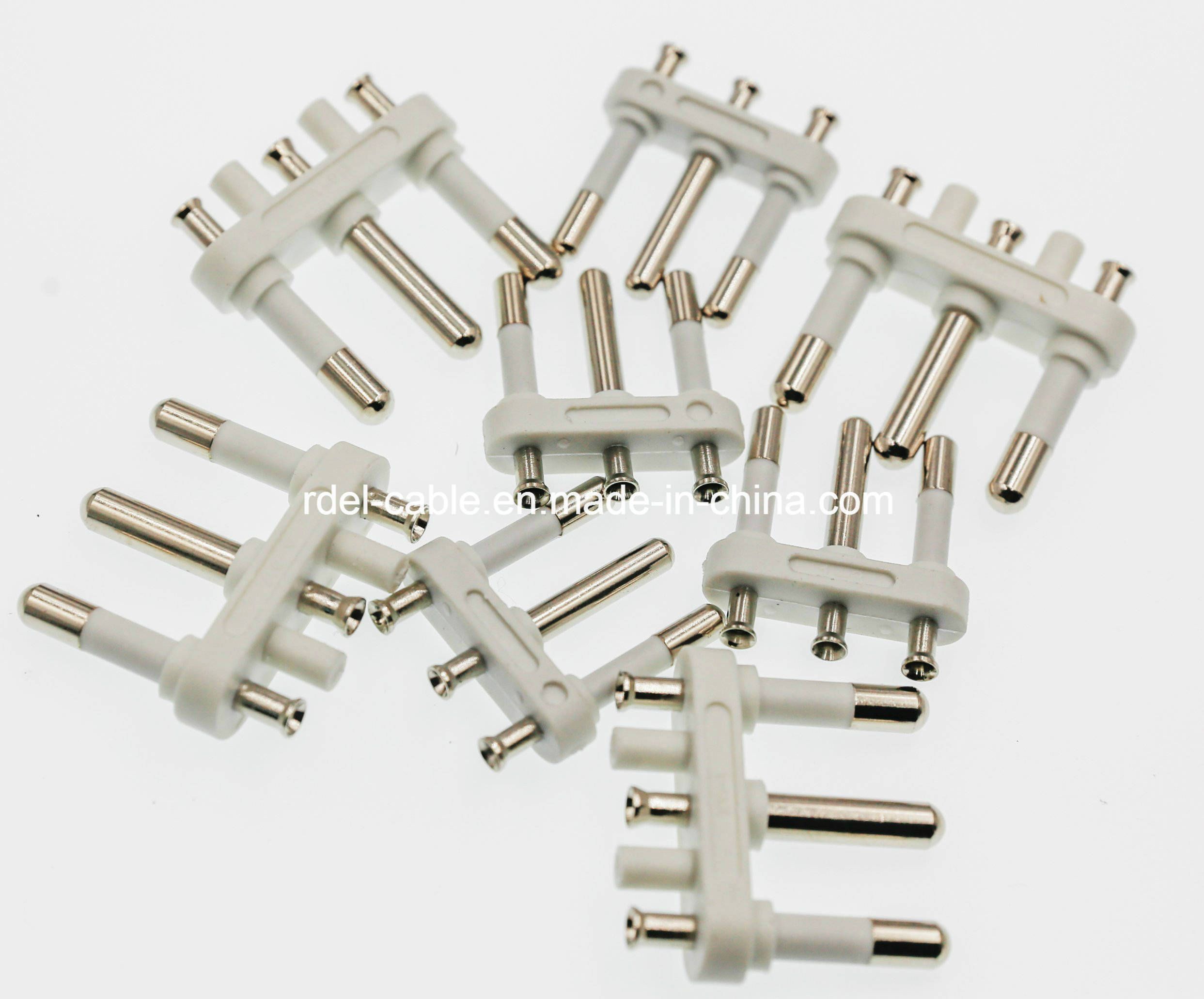 Italy 3 Pins Electrical Plug Insert/Imq AC Power Plug Insert