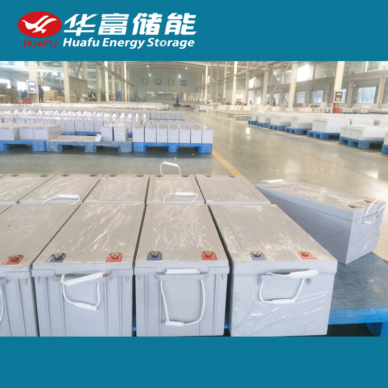 10 Years Life Span 12V 200ah AGM Deep Cycle Battery