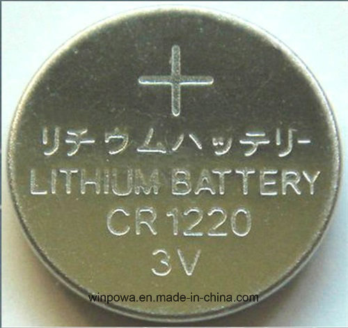 3V Lithium Primary Coin Cell Type Battery Cr1220