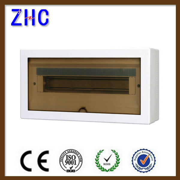 16 Ways IP40 Plastic MCB Enclosure for Indoor Use
