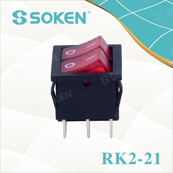 Double Spst Rocker Switch