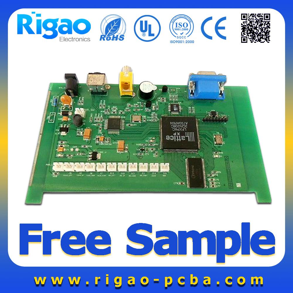 Prototype SMT and DIP Rigid PCB Assembly