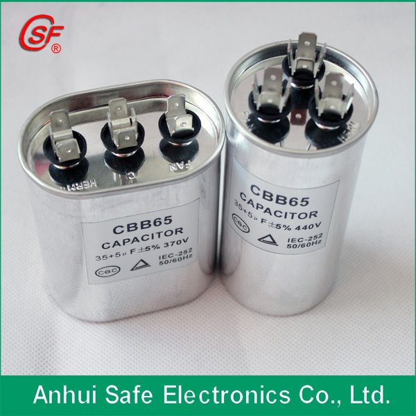dual Motor Run Capacitor40+5UF 50+5UF, 40+7.5UF and Ect.