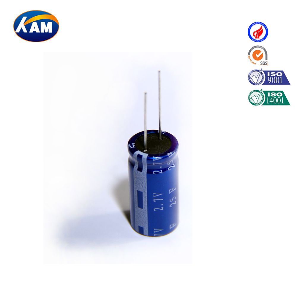 Sueper Capacitor 2.7V 25f Combined High Temperature 85 Degrees Celsius Series