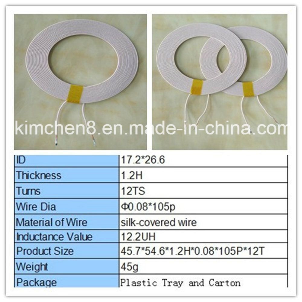 Wireless Charger Coil Manufacurer Made in China/Induction Coil