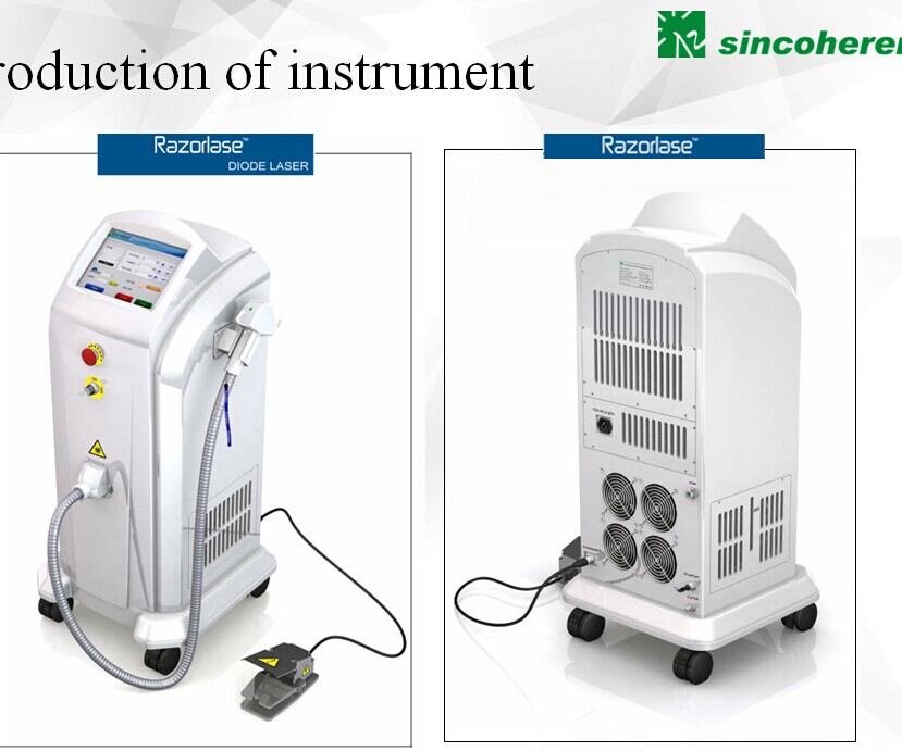Professional Permanent Hair Removal 808nm Diode Laser