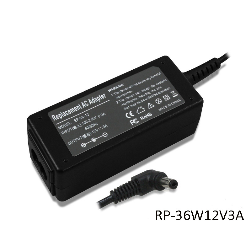 Manufacturer Power Adapter 12V 3A with EU Plug-in