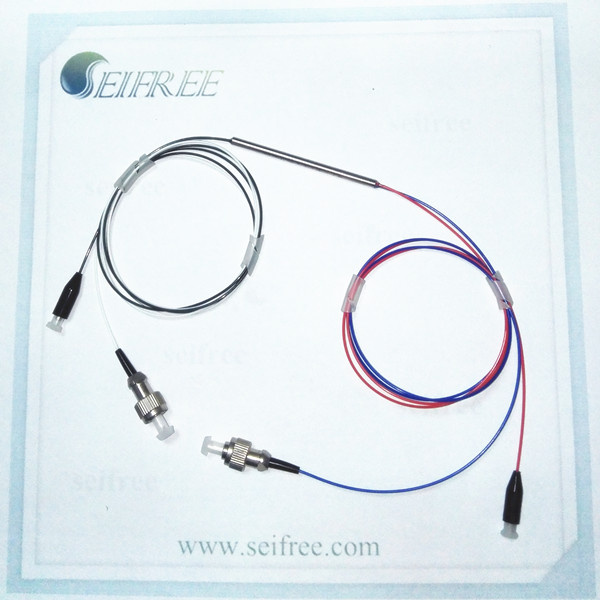 2X2 Fiber Optic Fused CATV Splitter with Fu Connector