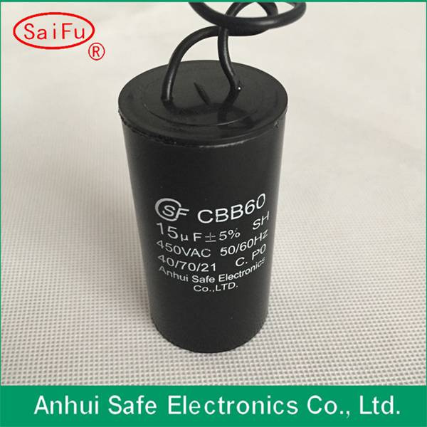 10UF Cbb60 Capacitor for Sewing Machine