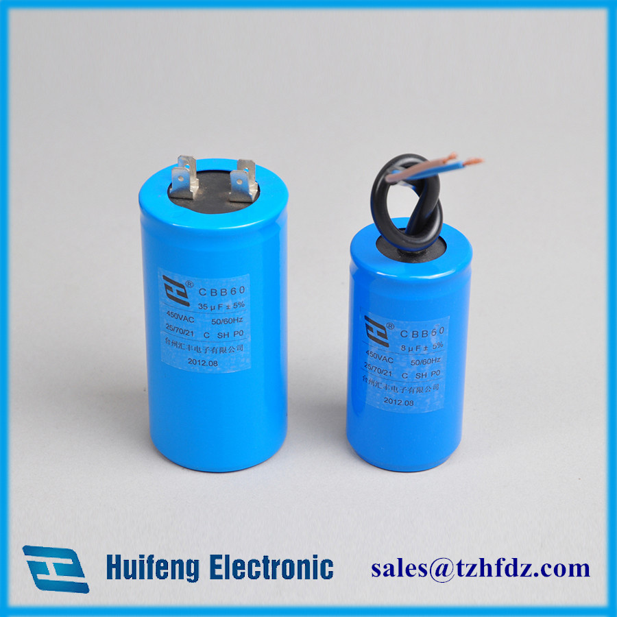 Cbb60 AC Motor Run Capacitor