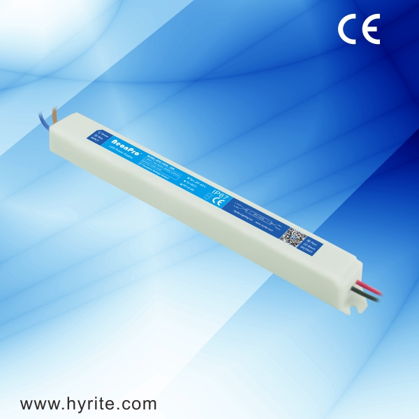 30W 12V Plastic Case Slim Waterproof LED Driver