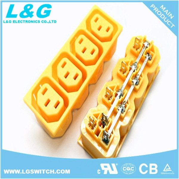AC Power Socket with Fuseac Socket