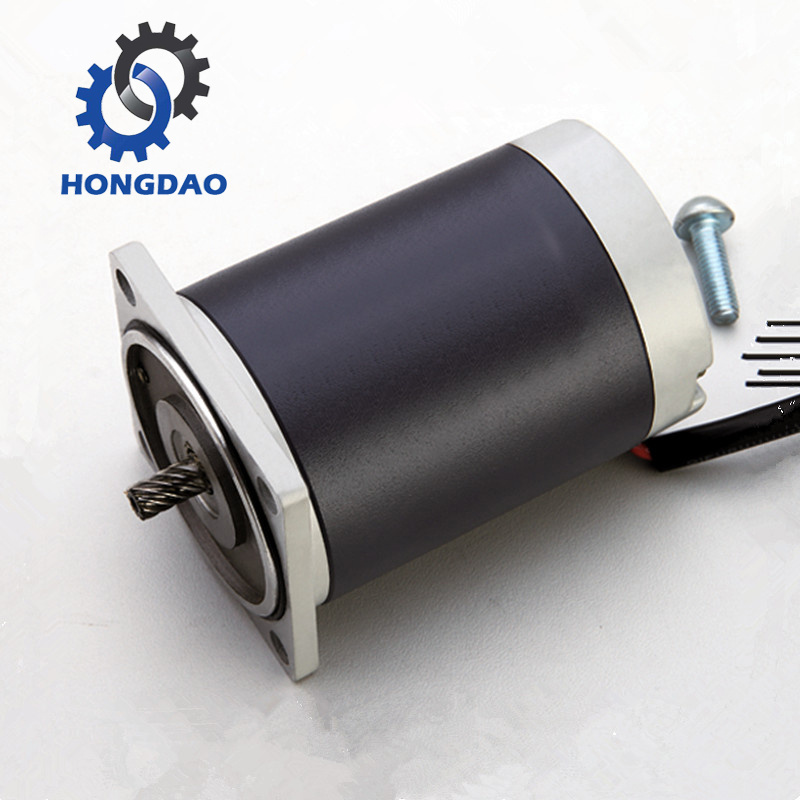 6W 90V DC Small Gearbox Motor_D
