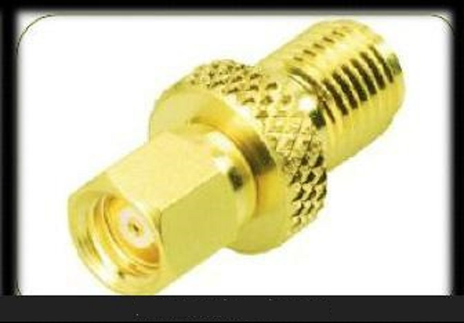 SMC Female to SMA Female Adaptor