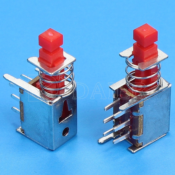 220V Dpdt Momentary Reset Push Button Switch, Push Switch (PS-22F03)
