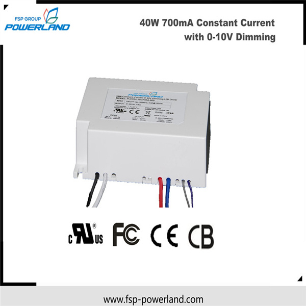 5 Years Warranty 40W 0.7A Dimmable Constant Current LED Power Supply