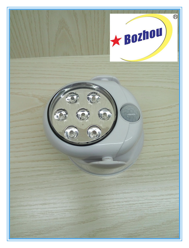 Sensor Powerful High Quality 7LED Wall Light