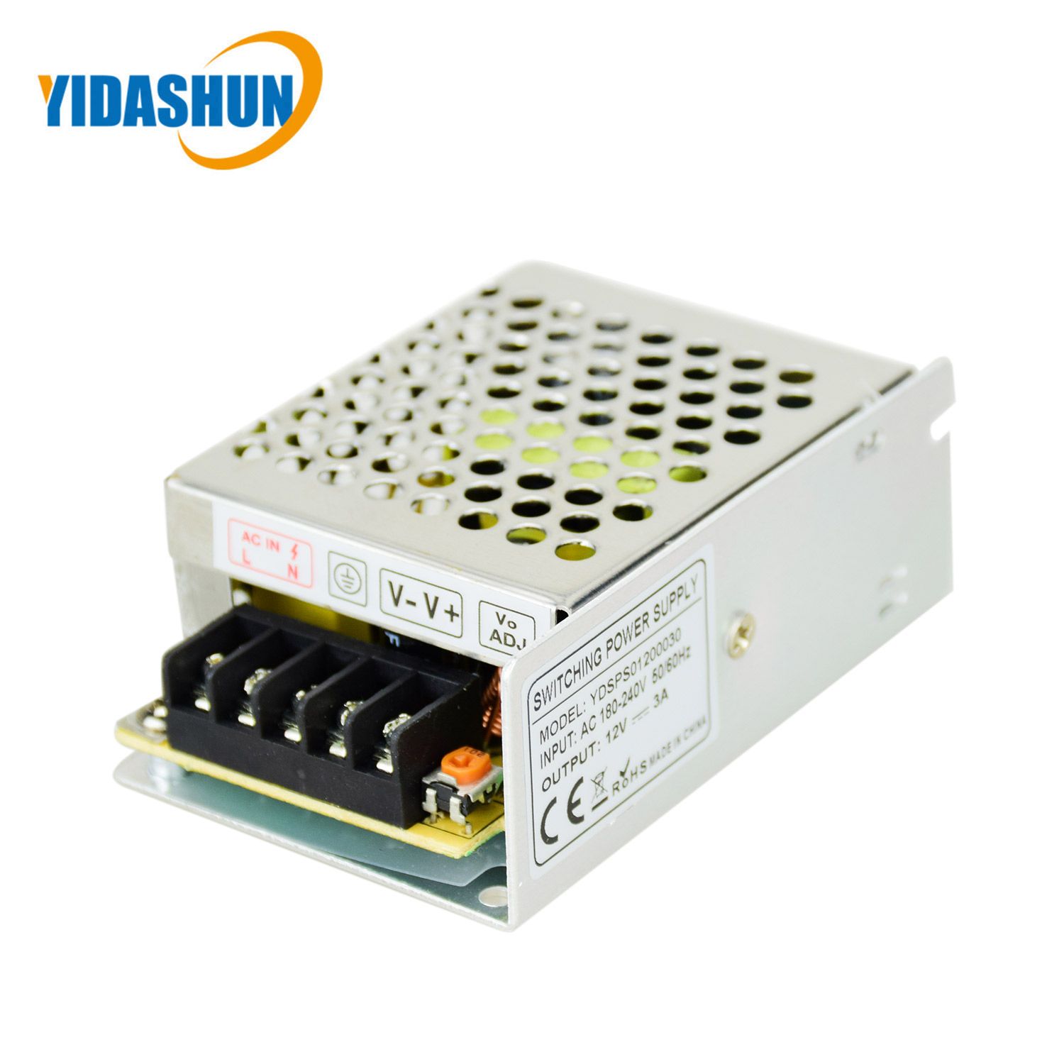 Transformer 12V 3A 36W LED Power Supply AC DC Switching Power Supply