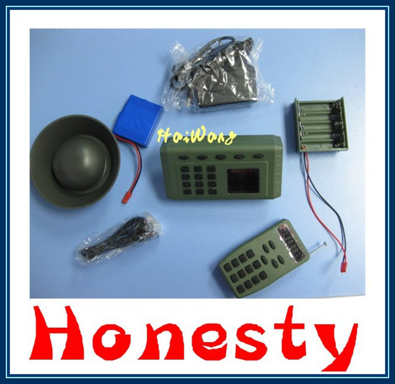 Hw-380 Hunting Bird Speaker MP3 Player with Remote Control+Timer (on/off)