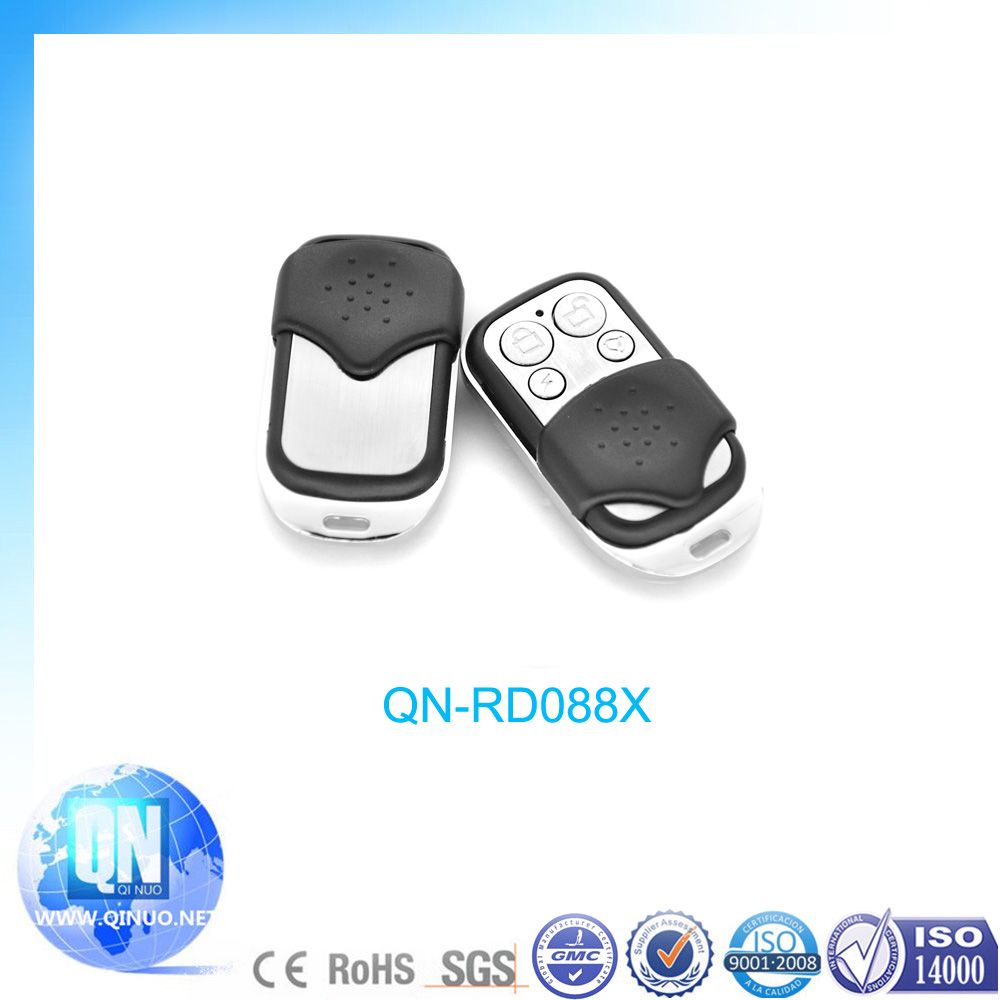 Qinuo 4 Button Remote Control Garage Learning Code EV1527/ PT2240 Qn-Rd088X