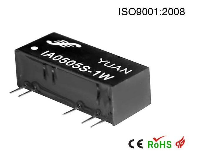 1W/2W 3-24VDC Fixed Input, Regulated Dual Output DC/DC Converter