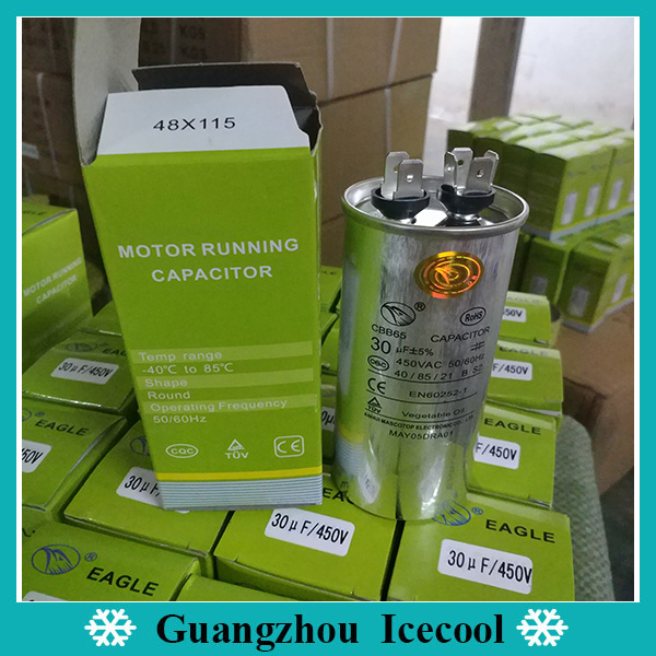 Cbb65 Air Conditioner Compressor Run Capacitor 30UF