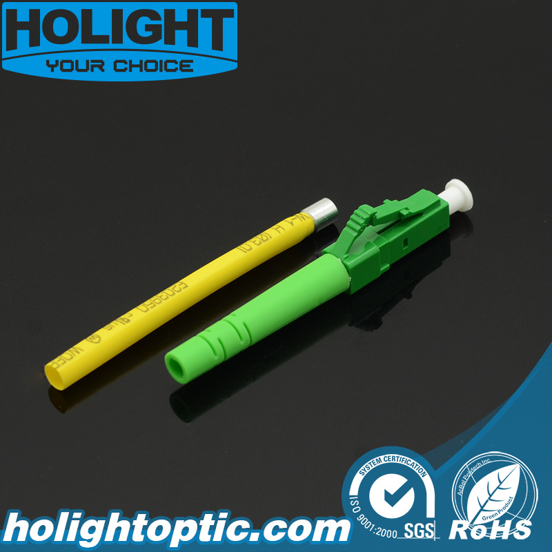 Lca Fiber Optical Cable Connector with Green Housing