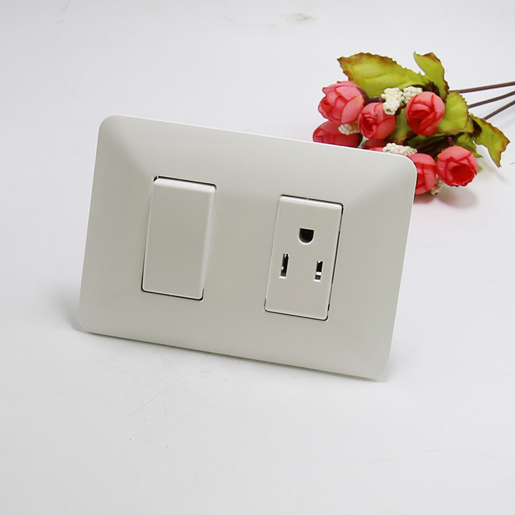 One Gang Two Way Us Socket