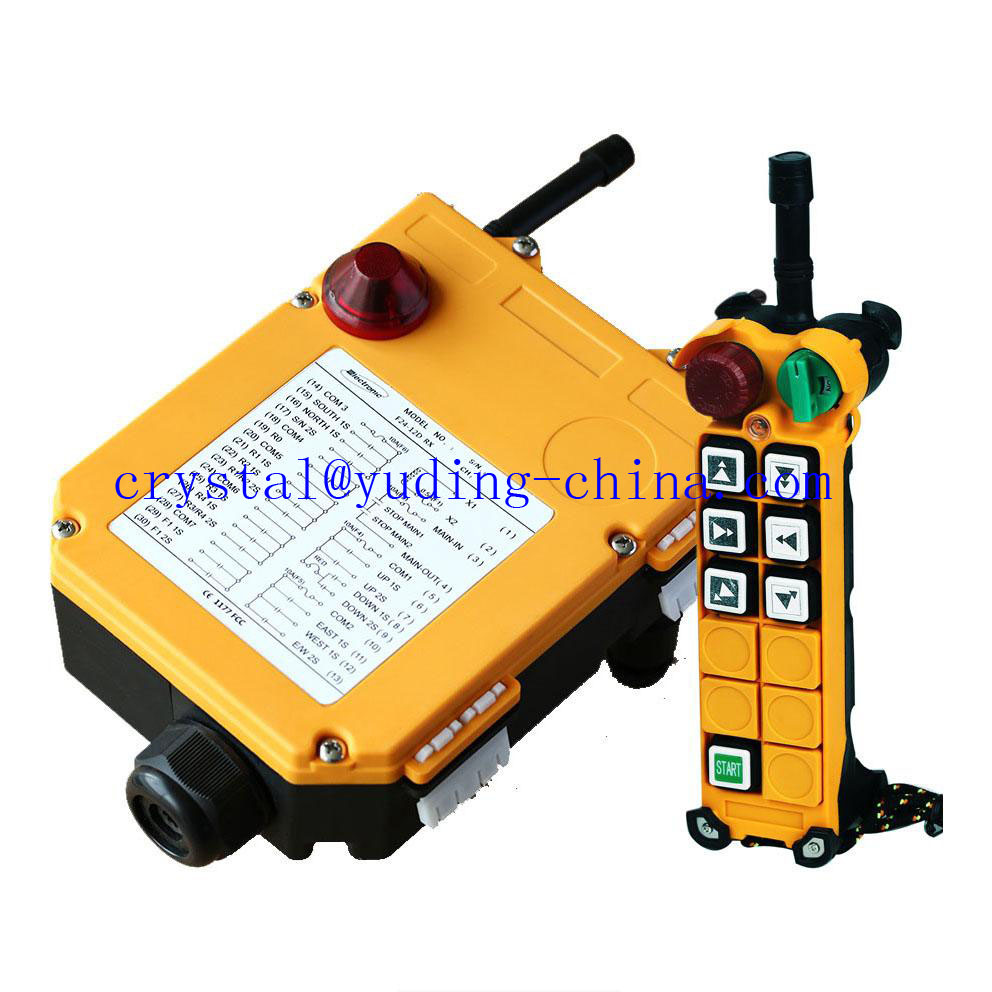 Double 6 Steps Radio Remote Controller (F24-6D)
