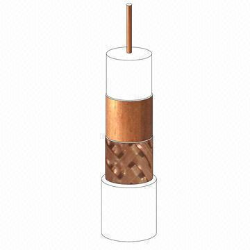 Rg 11 Coaxial Cable with Copper Conductor and PVC Jacket