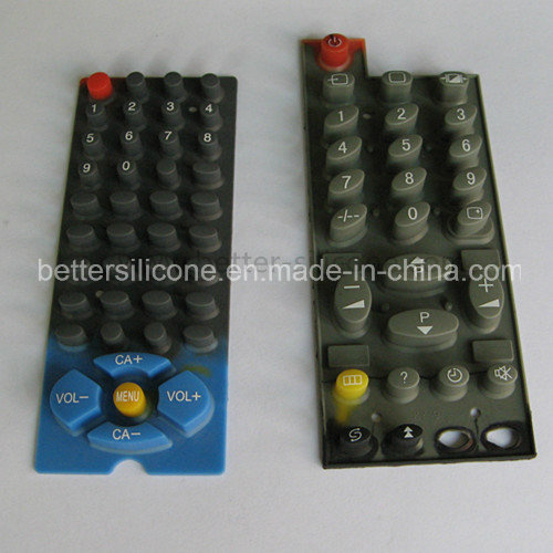 Elastic Elastomer Silk Screen Silicone Rubber Switches