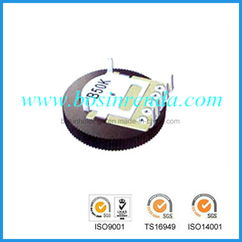 Thin Knob Potentiometer for Audio Volume Control